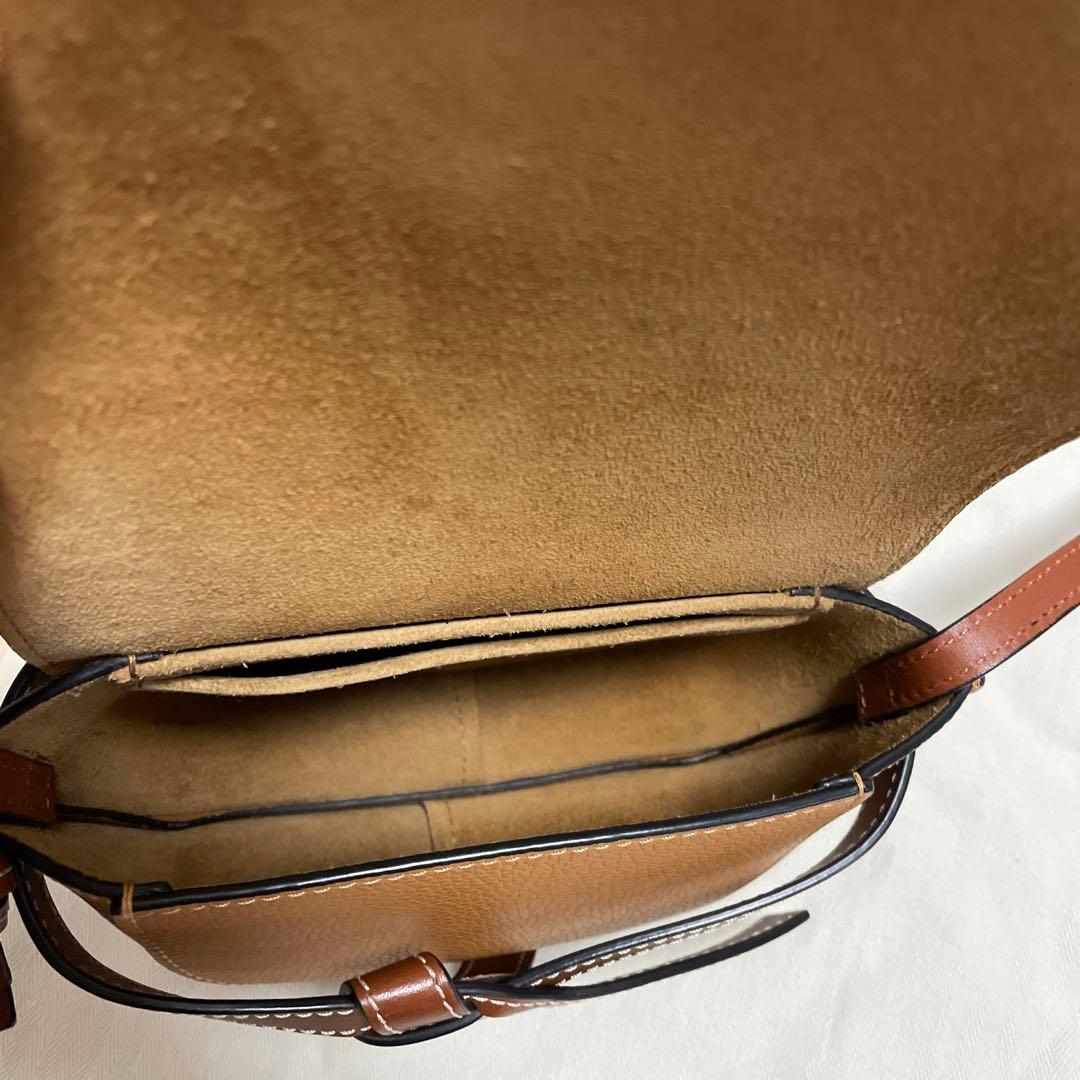 ロエベ　LOEWE ゲート　ミニ　ショルダーバッグ　ブラウン　保存袋つき