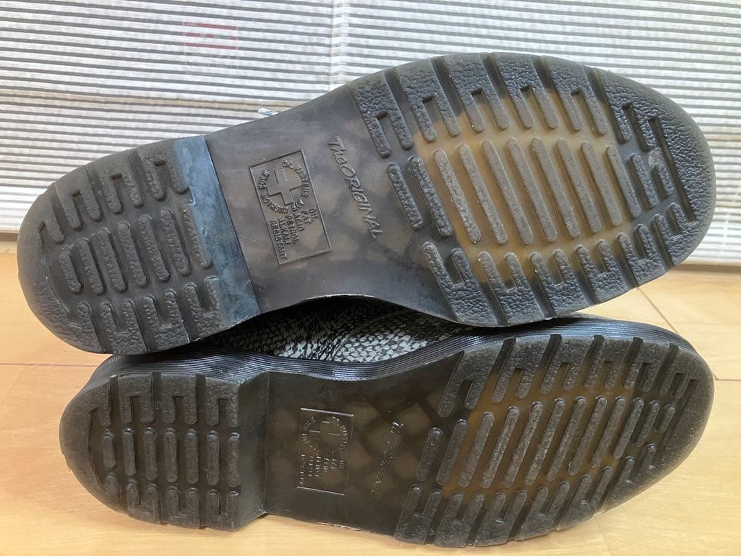 ドクターマーチン 1460 パイソン　蛇柄　UK9 美品