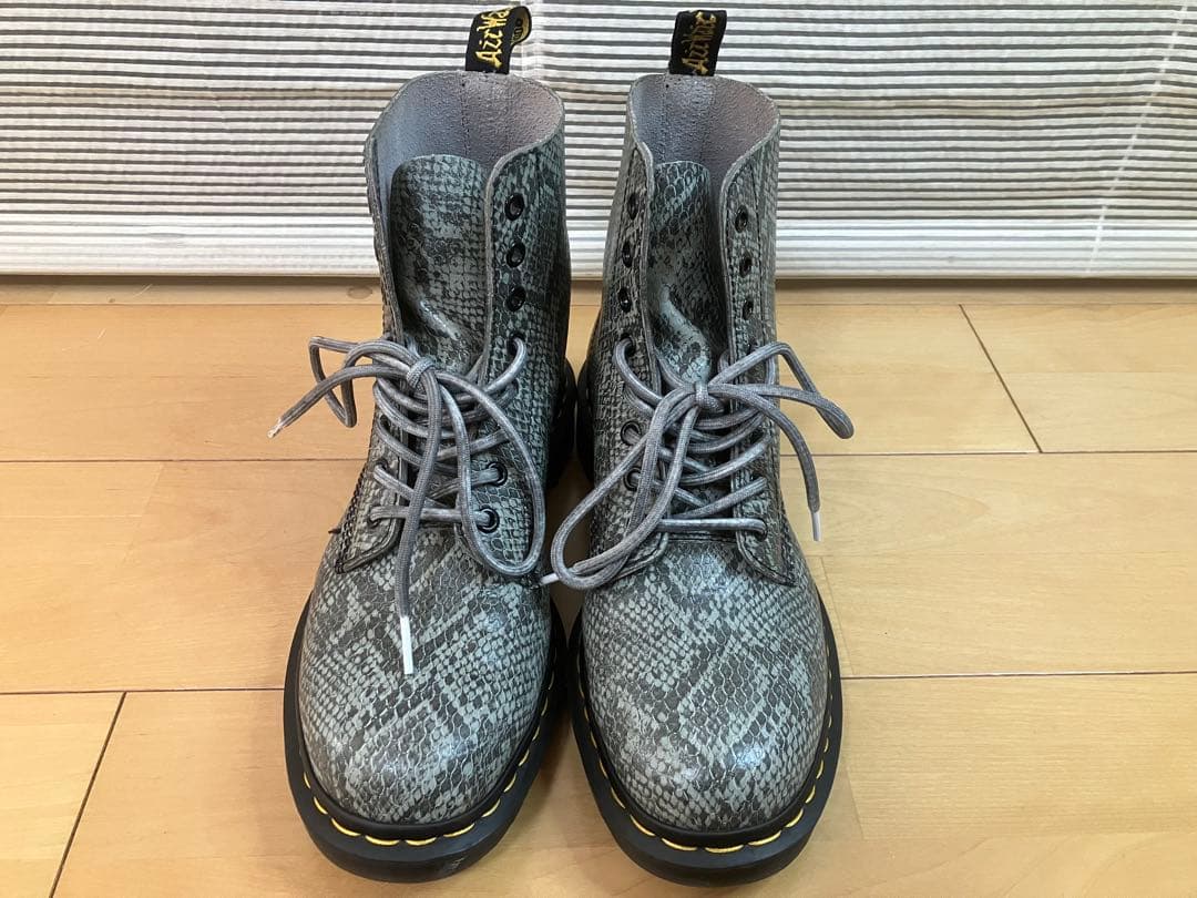 ドクターマーチン 1460 パイソン　蛇柄　UK9 美品