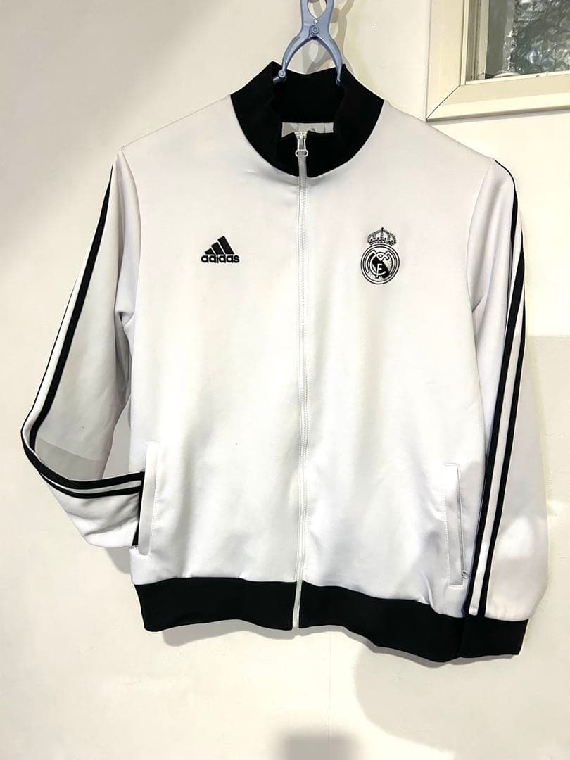 【美品】レアルマドリード Ｌサイズ　フルジップジャージ