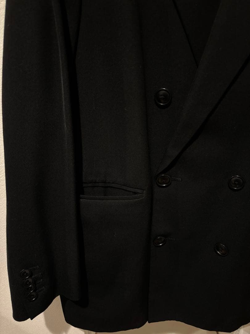 H BEAUTY&YOUTHブラック テーラードジャケット