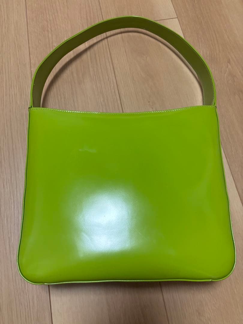 グッチGUCCI ヴィンテージ ショルダーバッグ グリーン