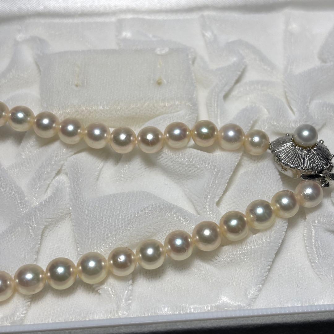 【テリ強】あこや真珠 7.0-7.5mm 42cm 33.1g アコヤ パール