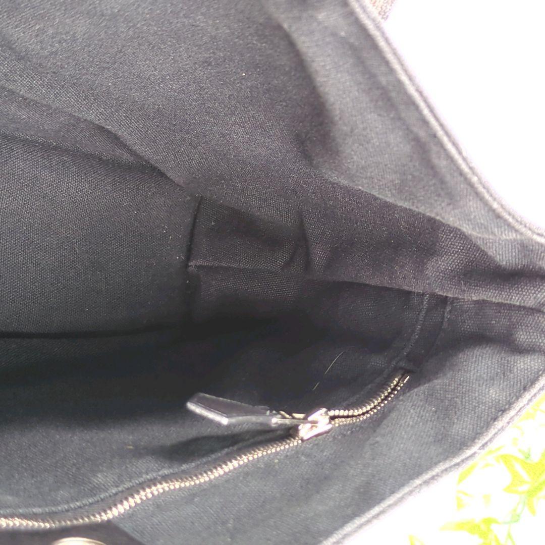 HERMES トロカホリゾンタル PMトートバッグ　キャンバス/レザー　男女兼用