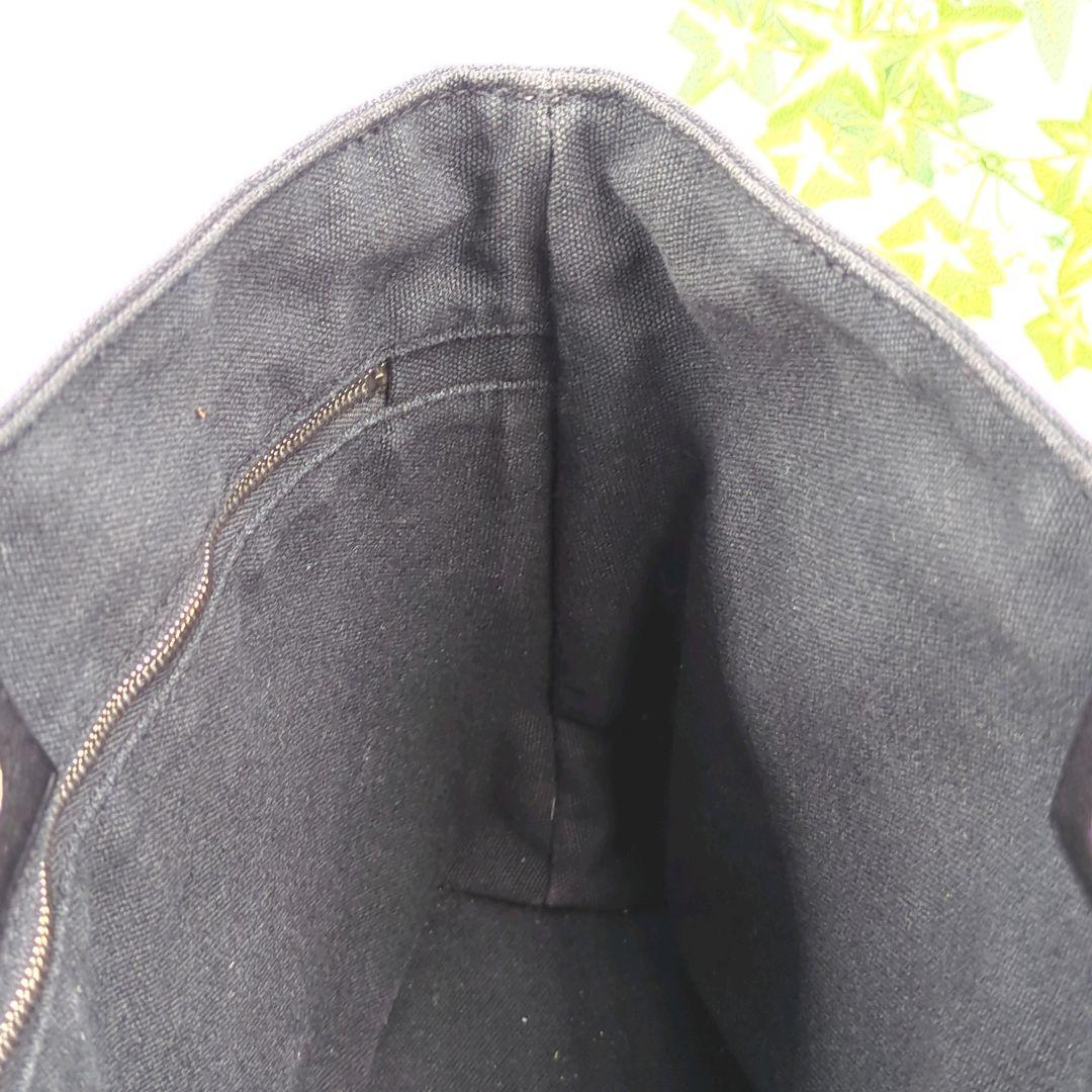 HERMES トロカホリゾンタル PMトートバッグ　キャンバス/レザー　男女兼用