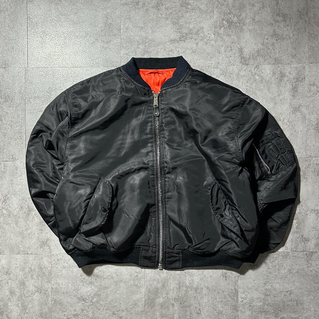 ジャケット・アウター 90s Alpha MA1 Black 54