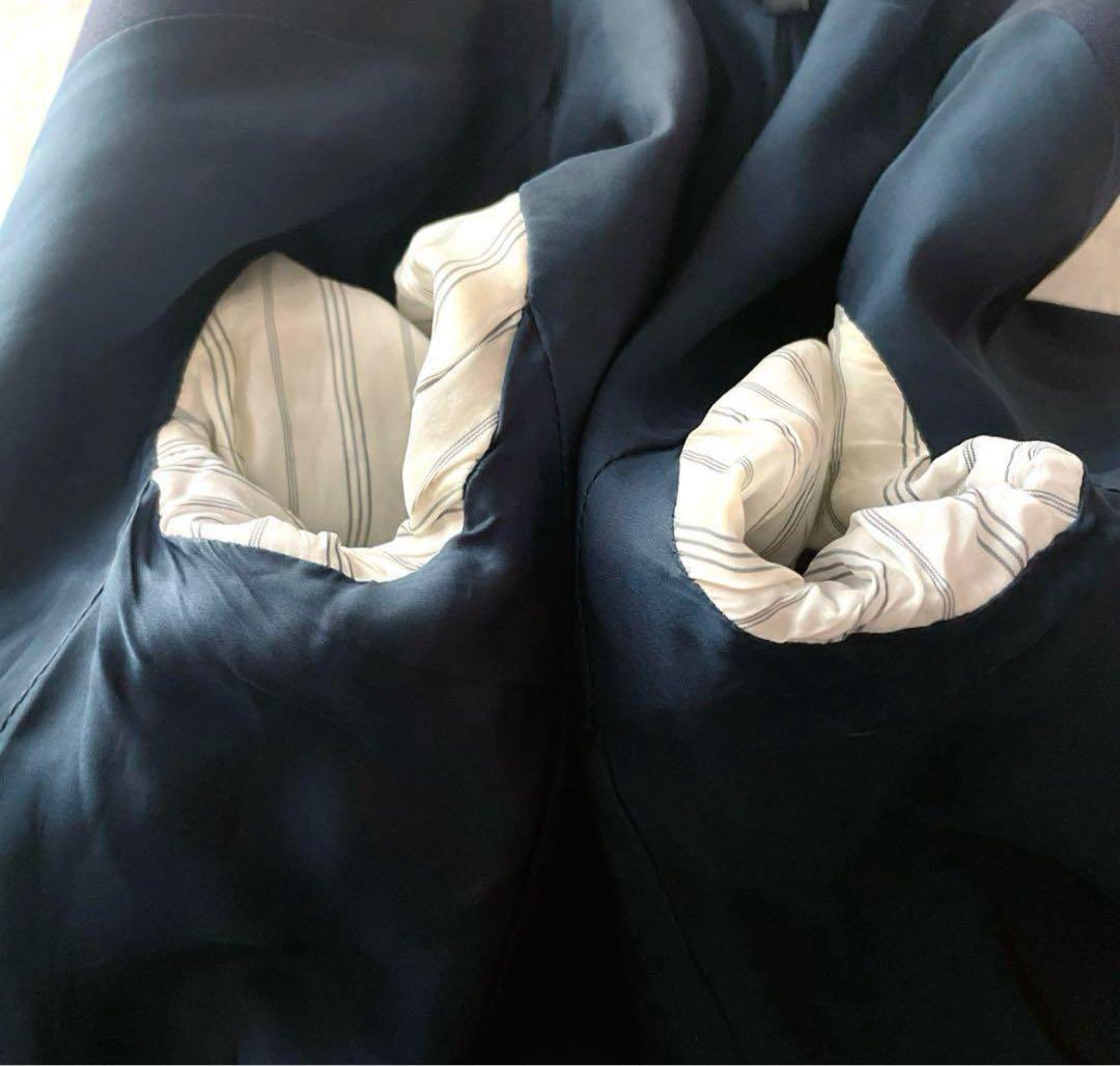 極美品　Theory TAILOR 紺 現行タグ スカートスーツセットアップ 0