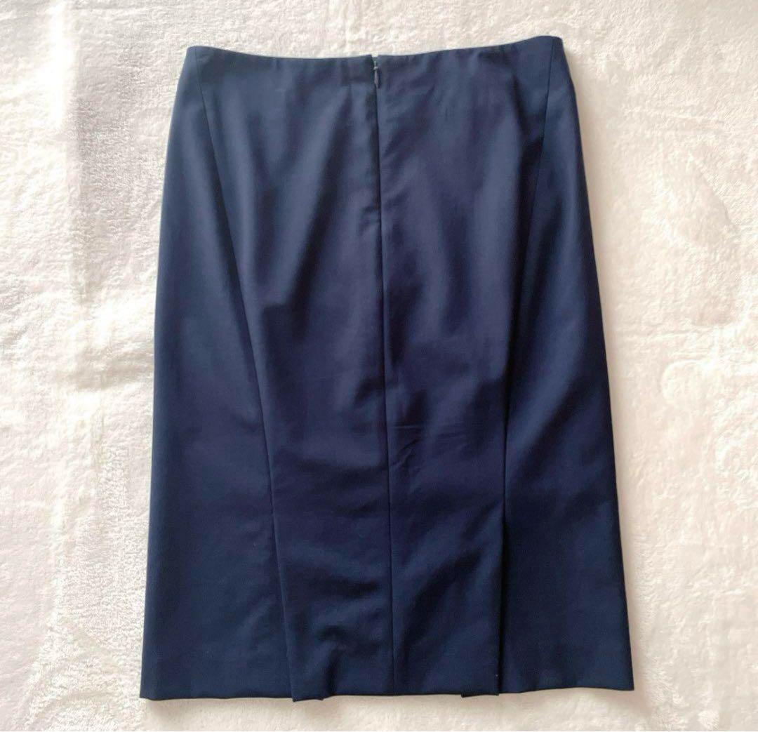 極美品　Theory TAILOR 紺 現行タグ スカートスーツセットアップ 0