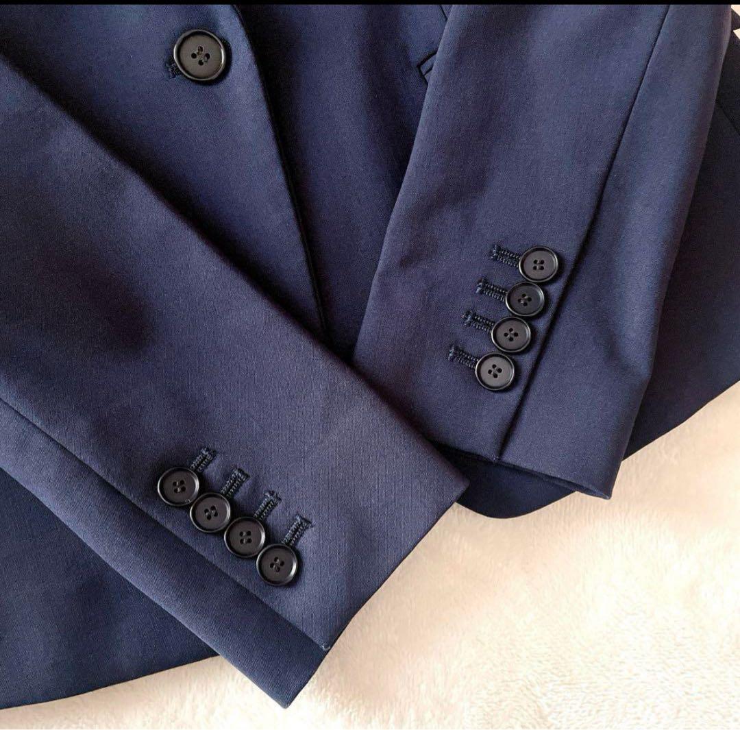 極美品　Theory TAILOR 紺 現行タグ スカートスーツセットアップ 0