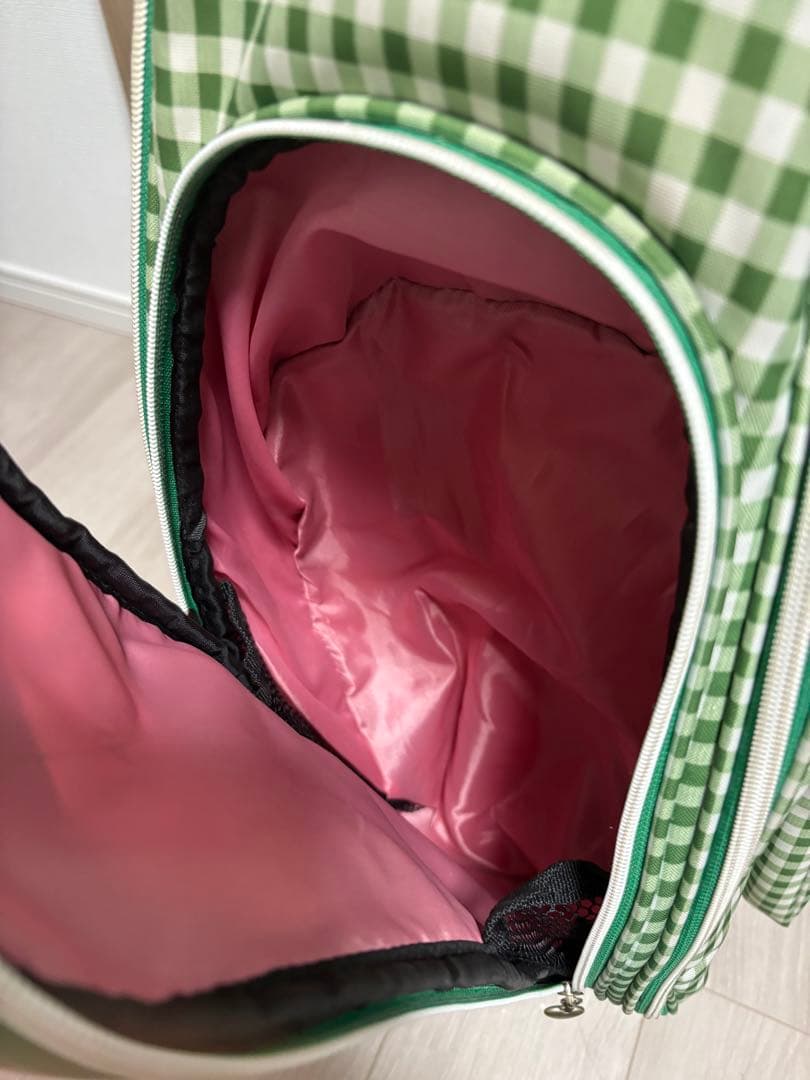 (希少)PEARLY GATESキャディバッグ Barbie カバー付き