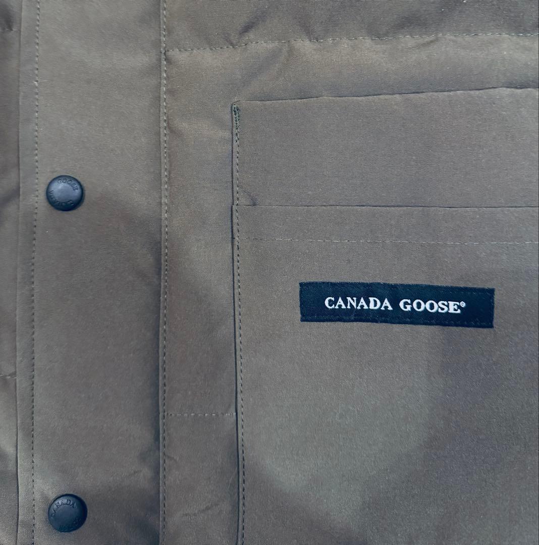 【未使用】 カナダグース ダウンベスト 製 M
