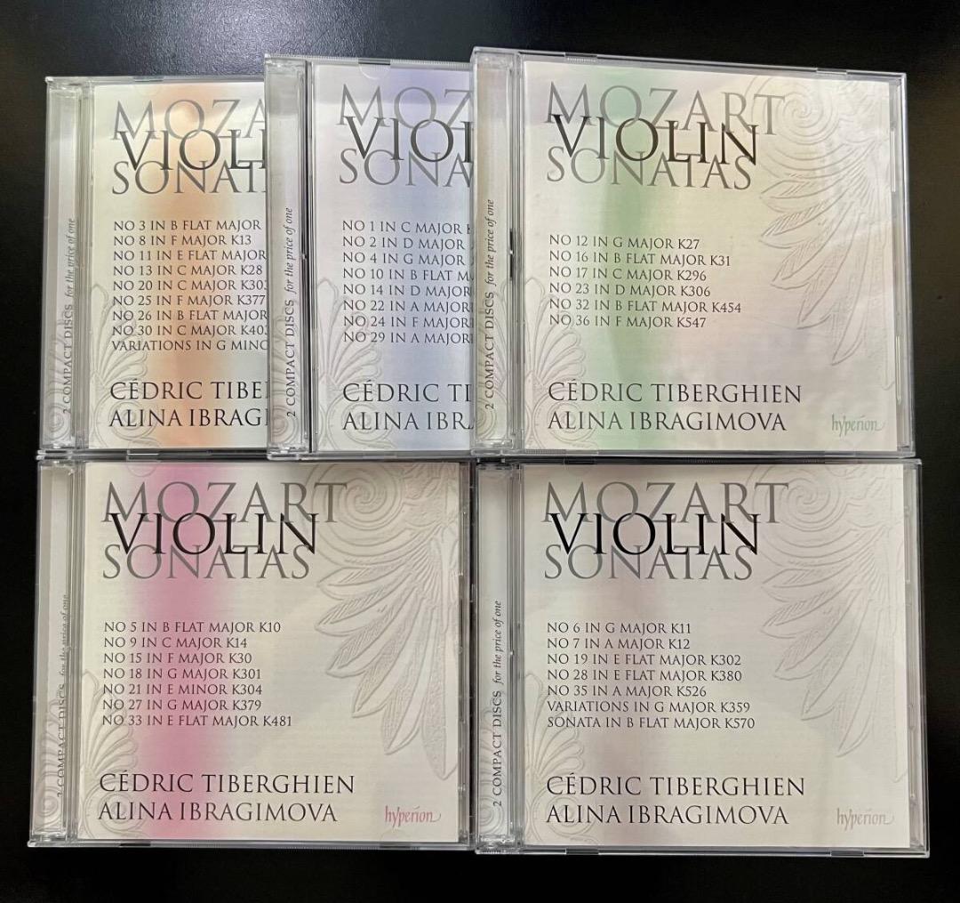 クラシック ALINA IBRAGIMOVA -MOZART ; VIOLIN 10 CDS