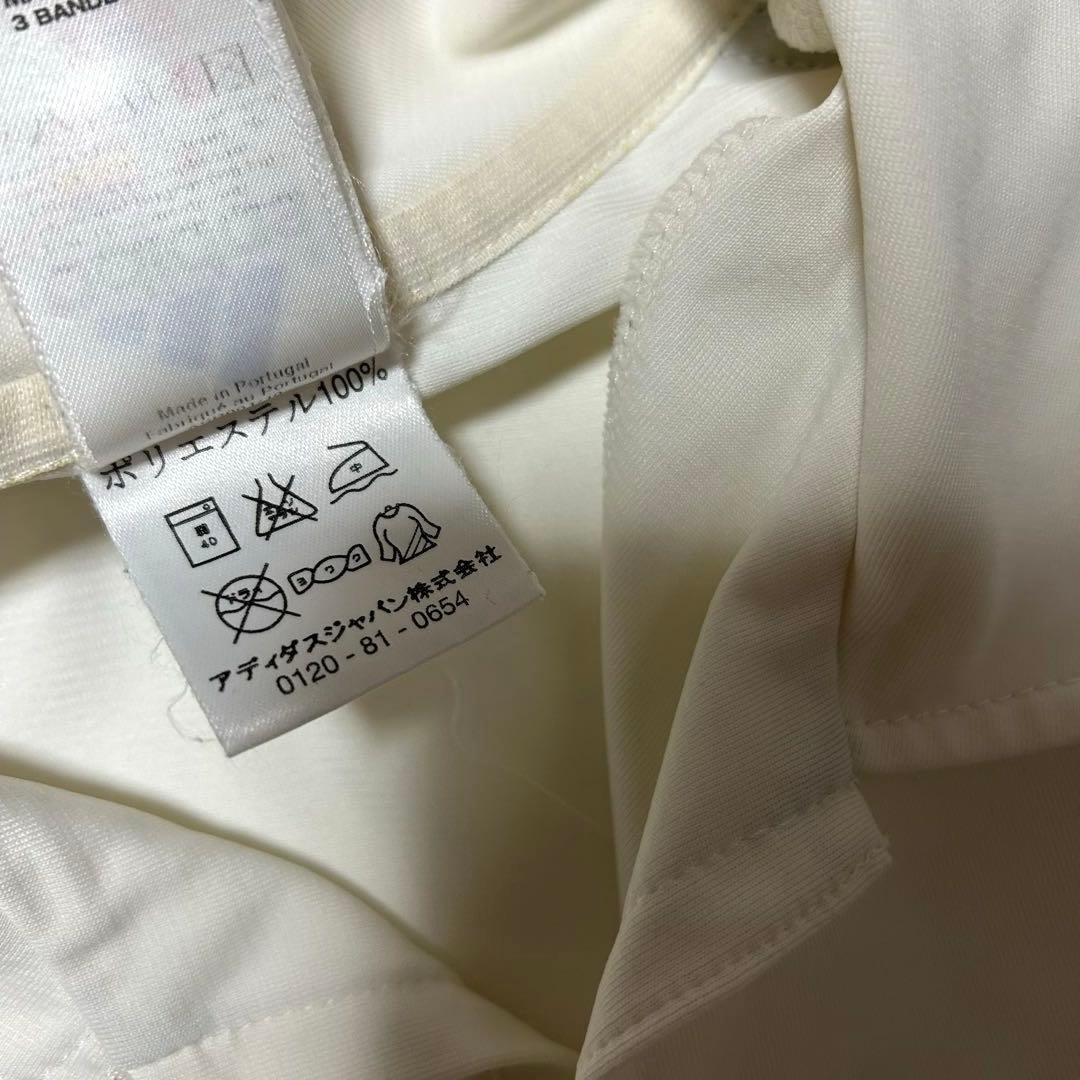 アディダス レアルマドリード 長袖 ユニフォーム ホワイト XL 刺繍