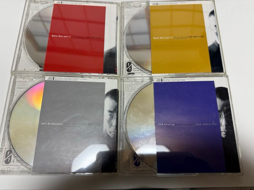 m*m様 中野テルヲ 初期ソロシングルCD 4枚セット Teruo Nakano