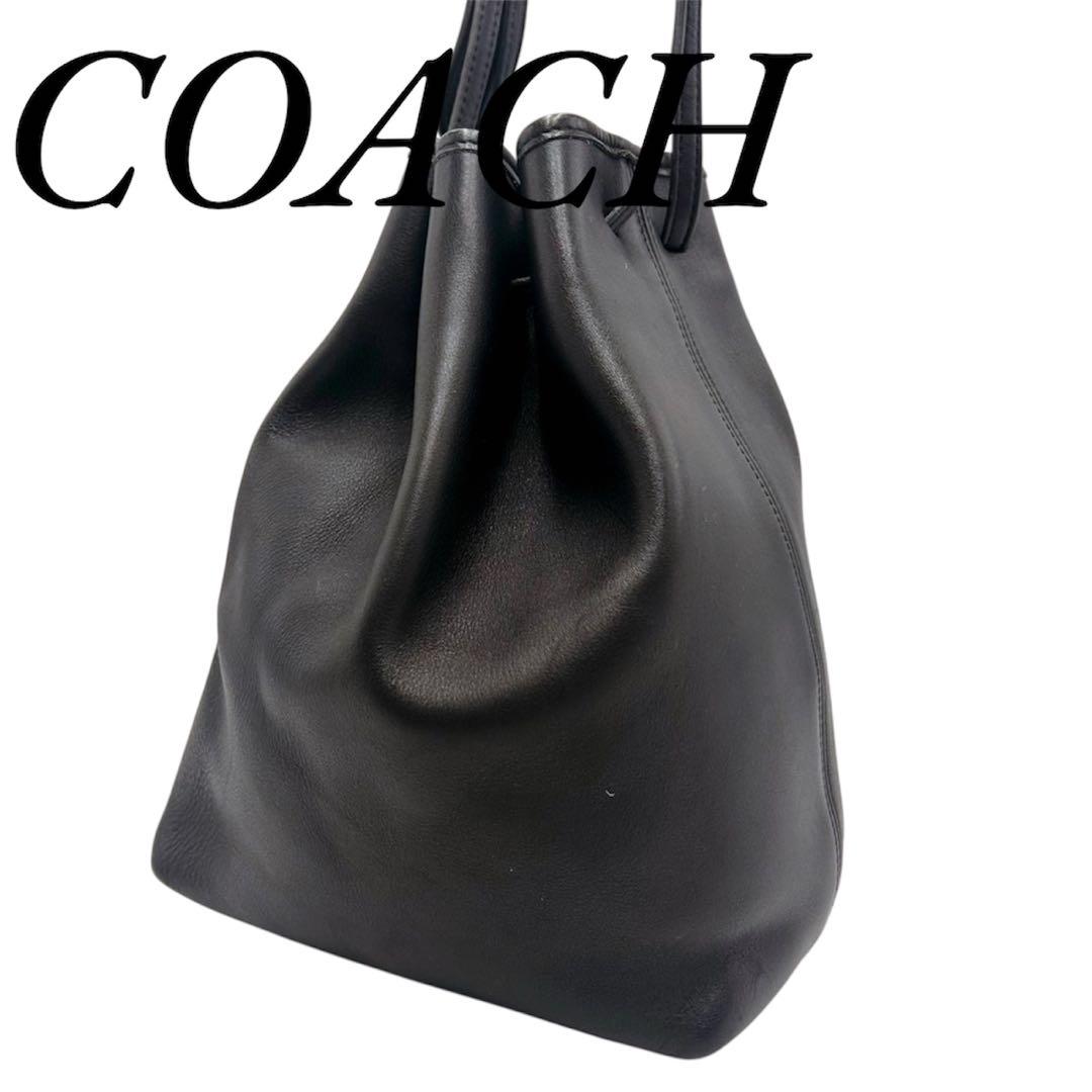 オールドコーチ 9165 ブラック 巾着 ショルダーバッグ USA製