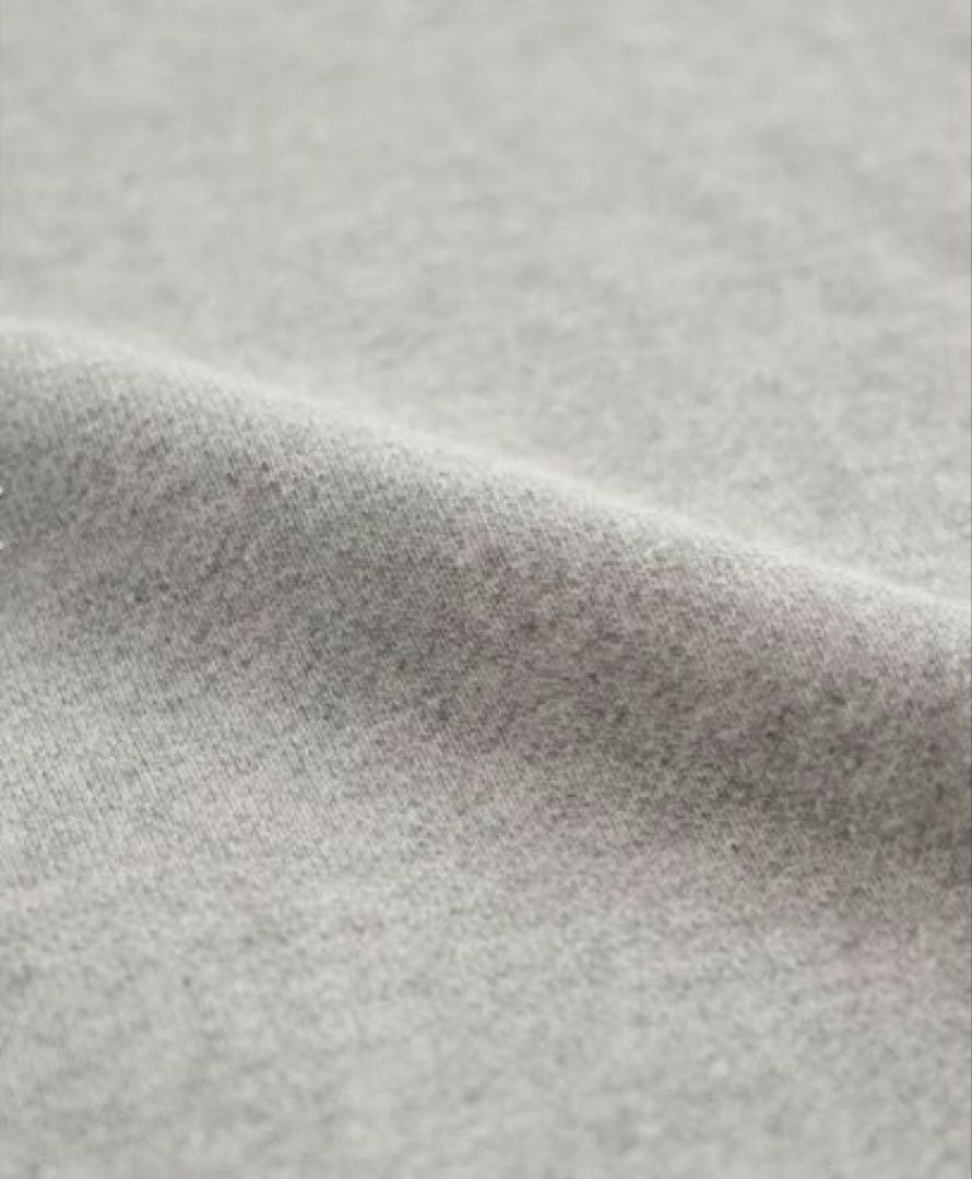 【新品値札付き】SOLAMONAT ふわりと裏毛ヴィンテージジップパーカー