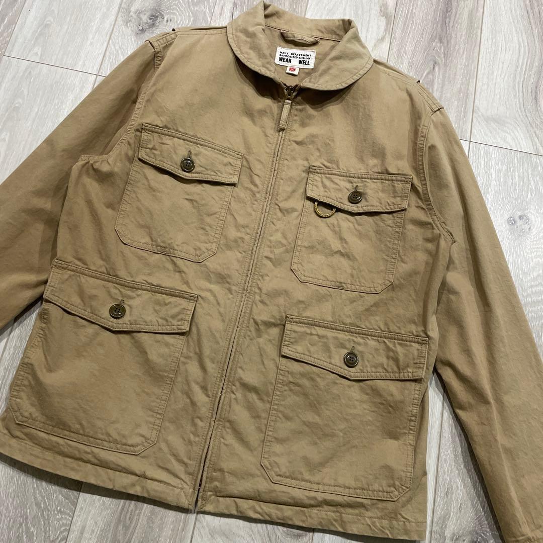 UES ウエス サマーフライトジャケット 4 ミリタリージャケット 海軍