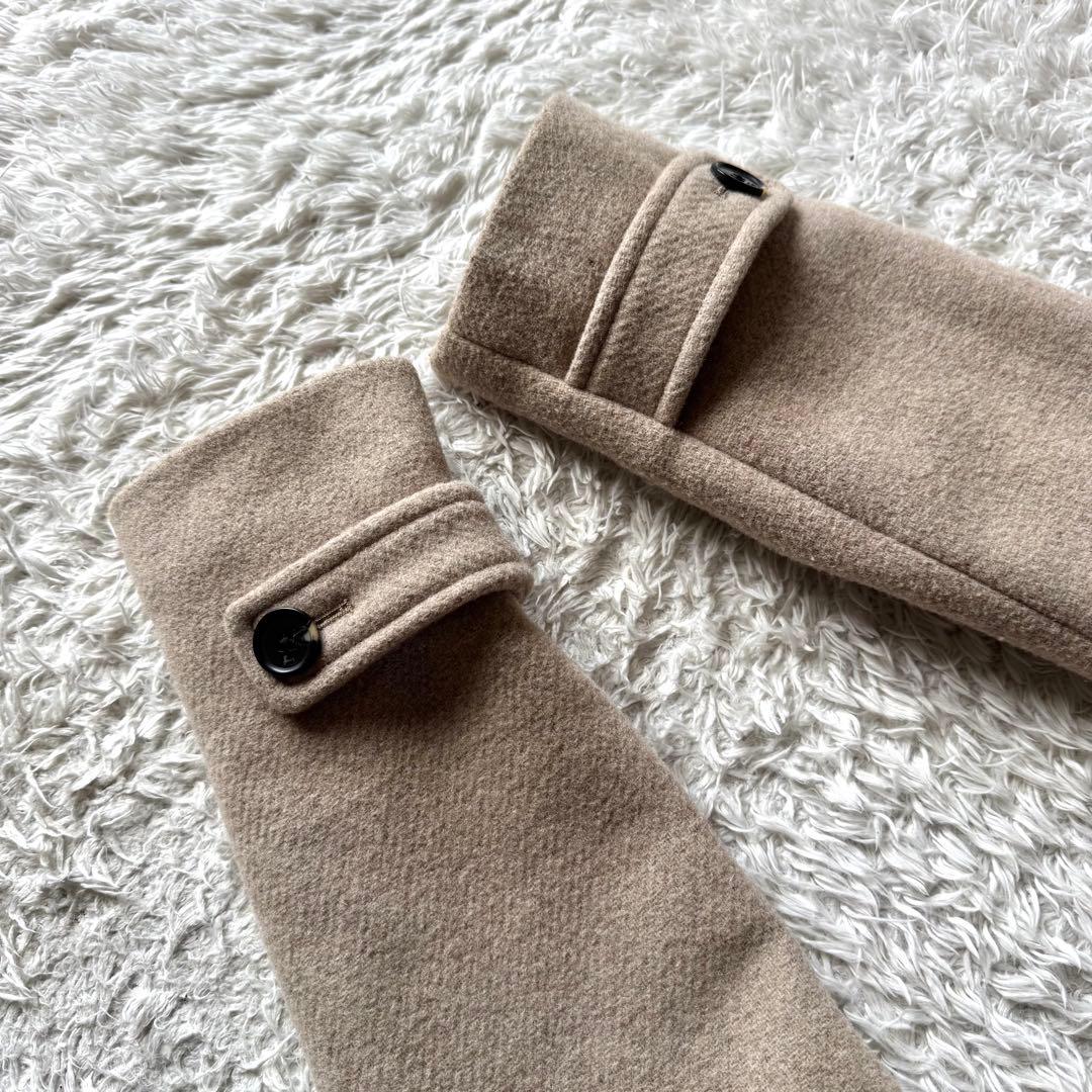 極美品　スコッチ&ソーダ　ダブル　ピーコート　中綿　キルティング　L ベージュ