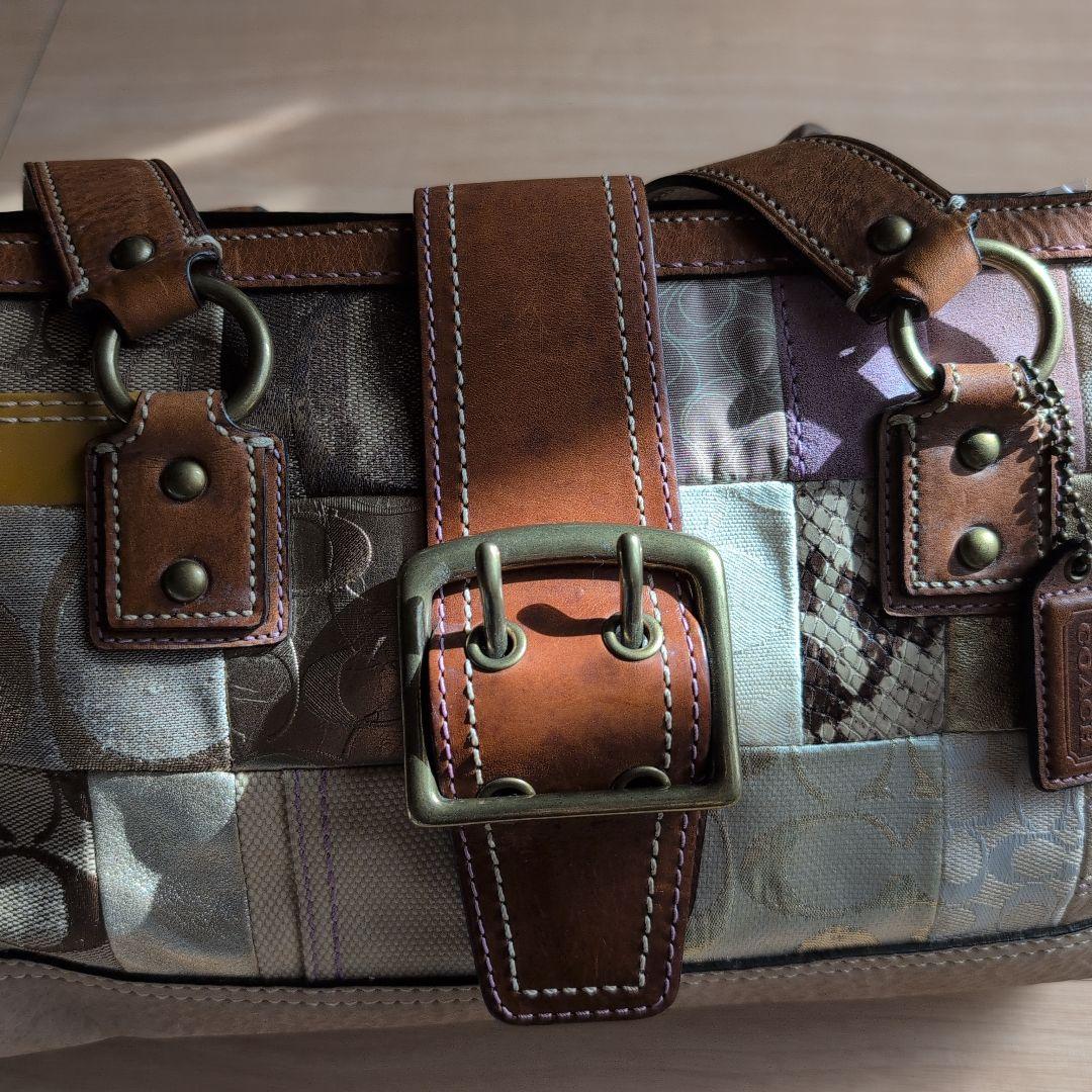 COACH パッチワーク トートバッグ