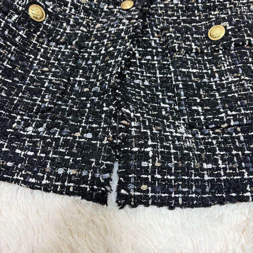 美品✨定価3.3万✨23AW✨アーバンリサーチ　ツイードジャケット　金ボタン