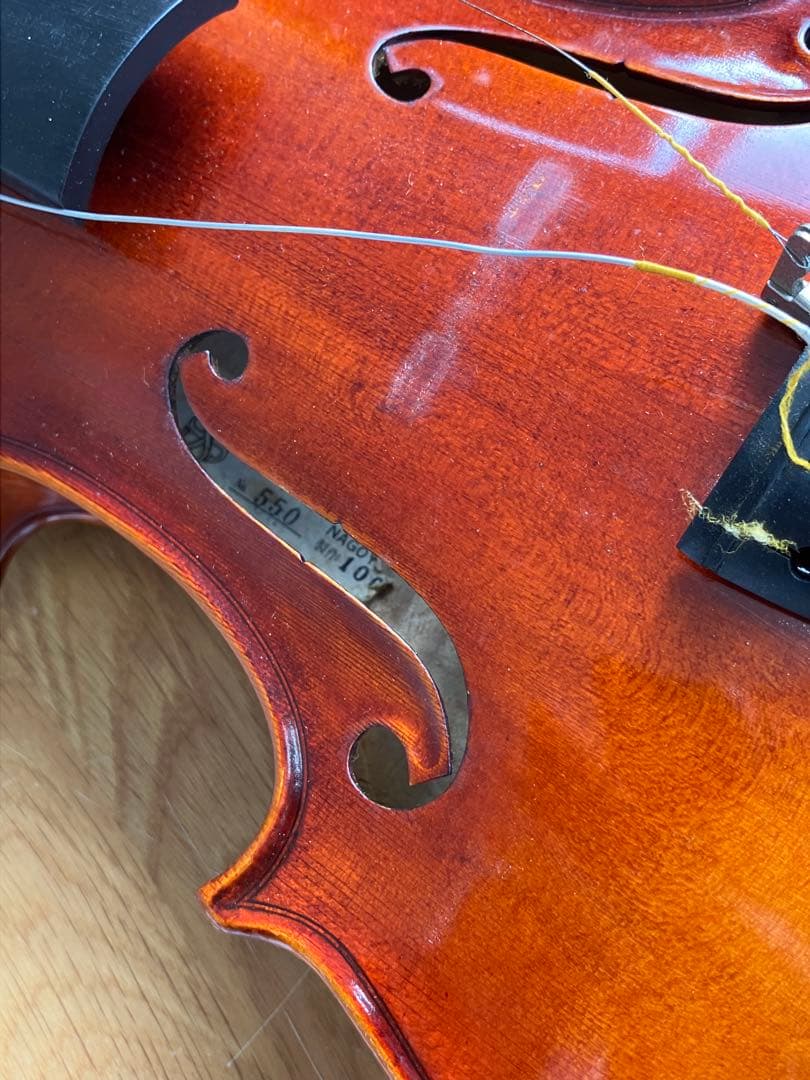 SUZUKI 鈴木 バイオリン No.550 4/4？　スズキ　ジャンク