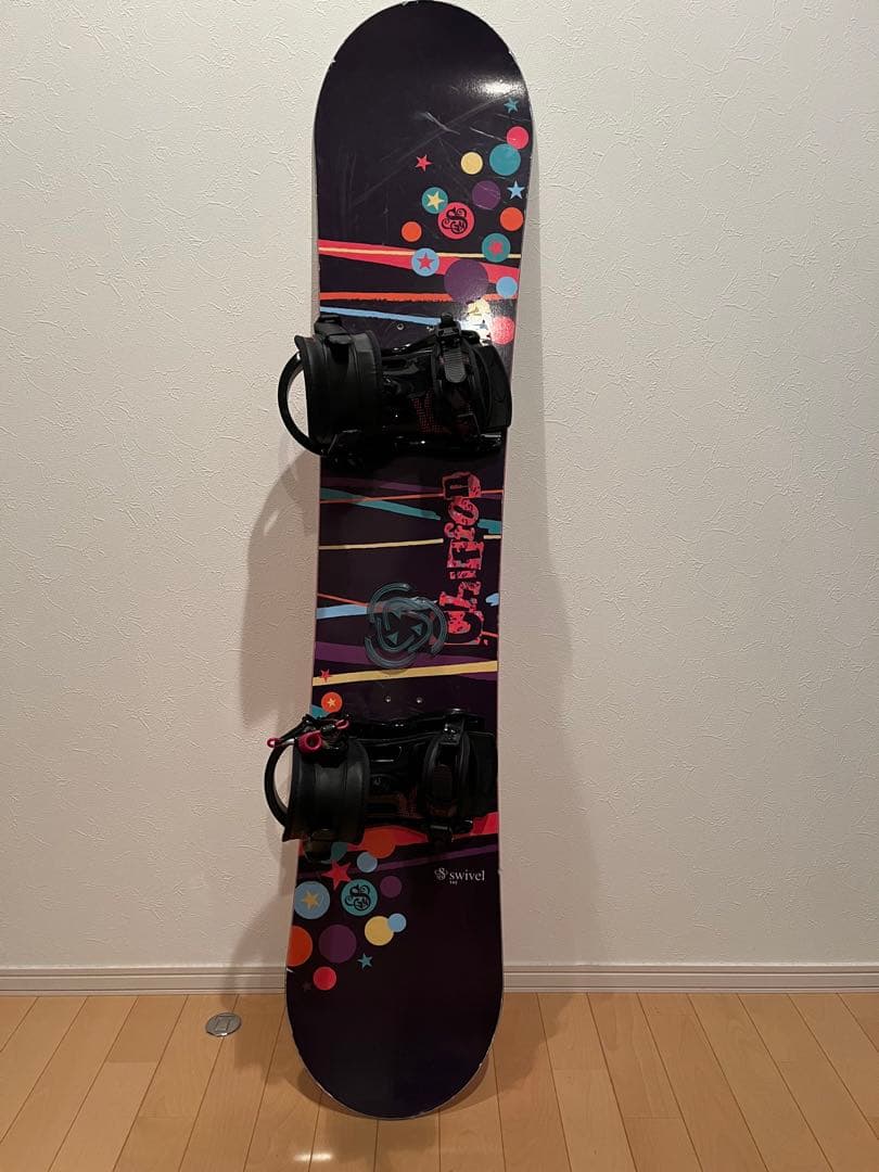 スノーボードセット バック付き