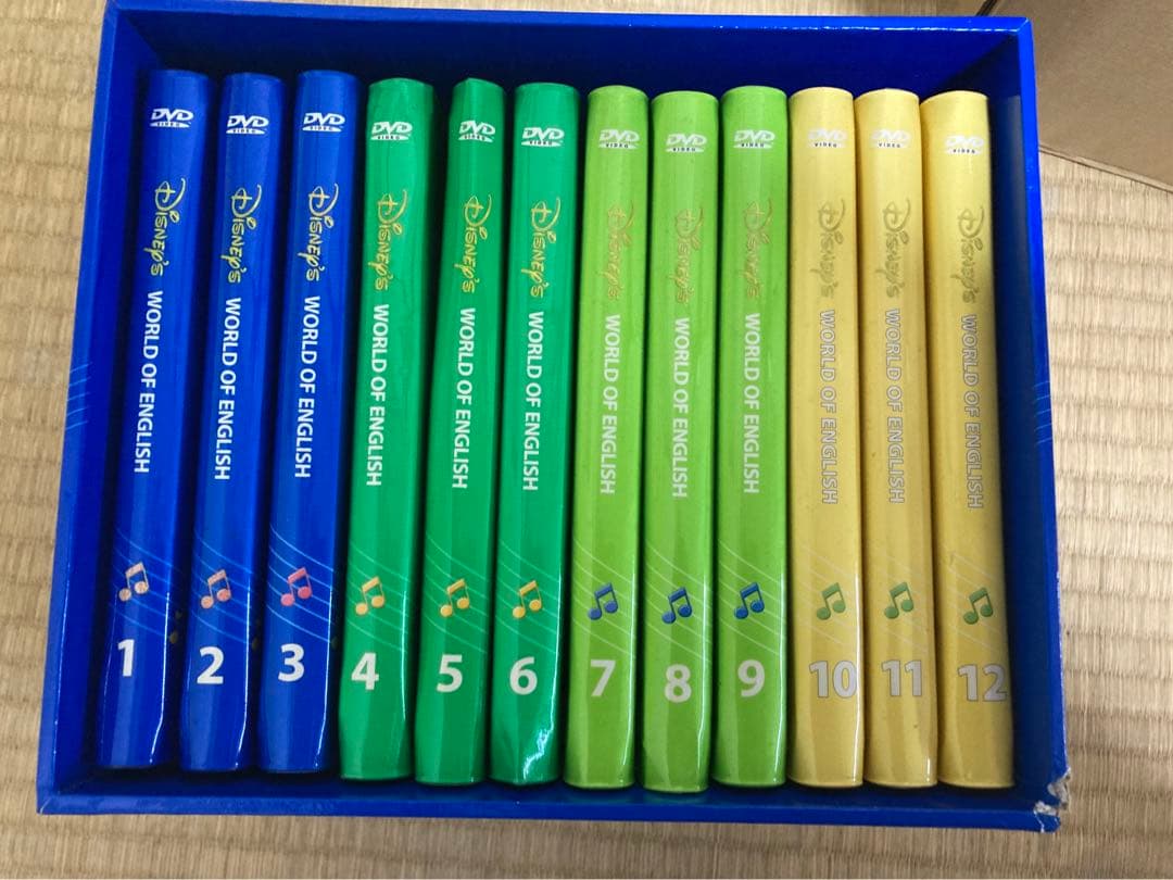 DWE シングアロング　DVD 12枚