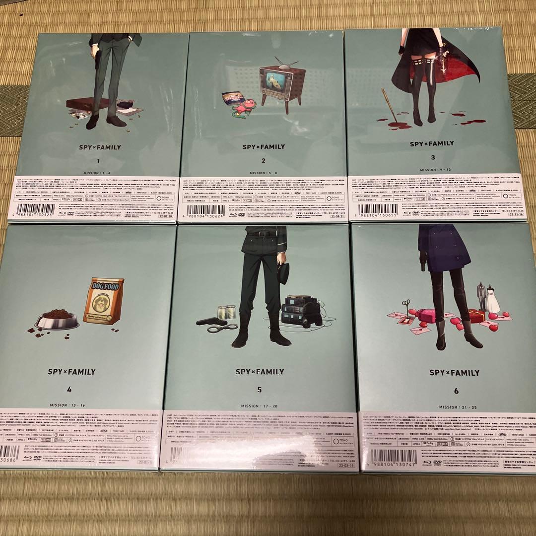 SPY×FAMILY スパイファミリー BluRay 全巻セット