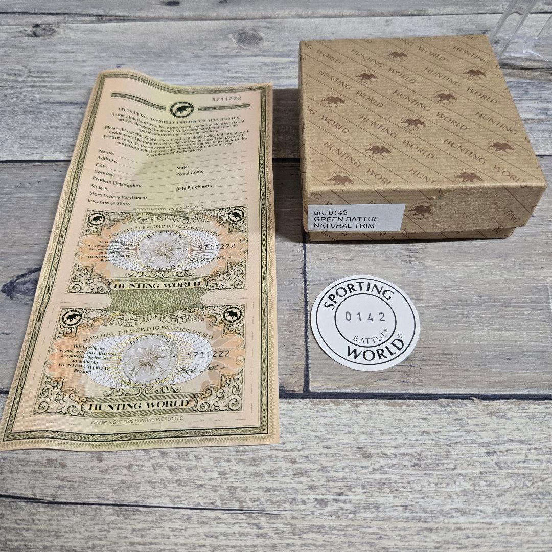 ハンティングワールド HUNTING WORLD 6連 キーケース 未使用品