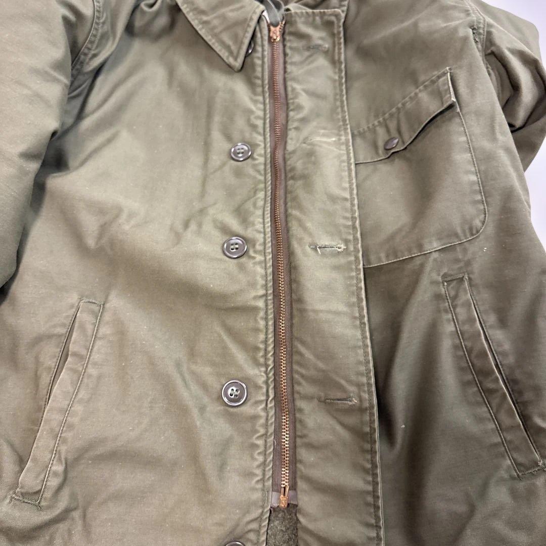 80s US.NAVY A-2 デッキジャケット