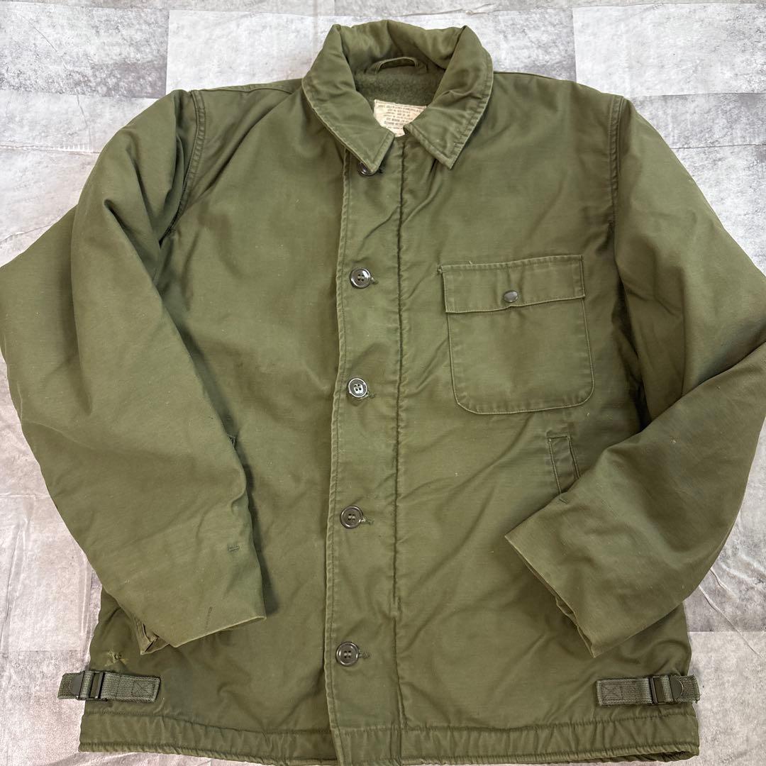 80s US.NAVY A-2 デッキジャケット