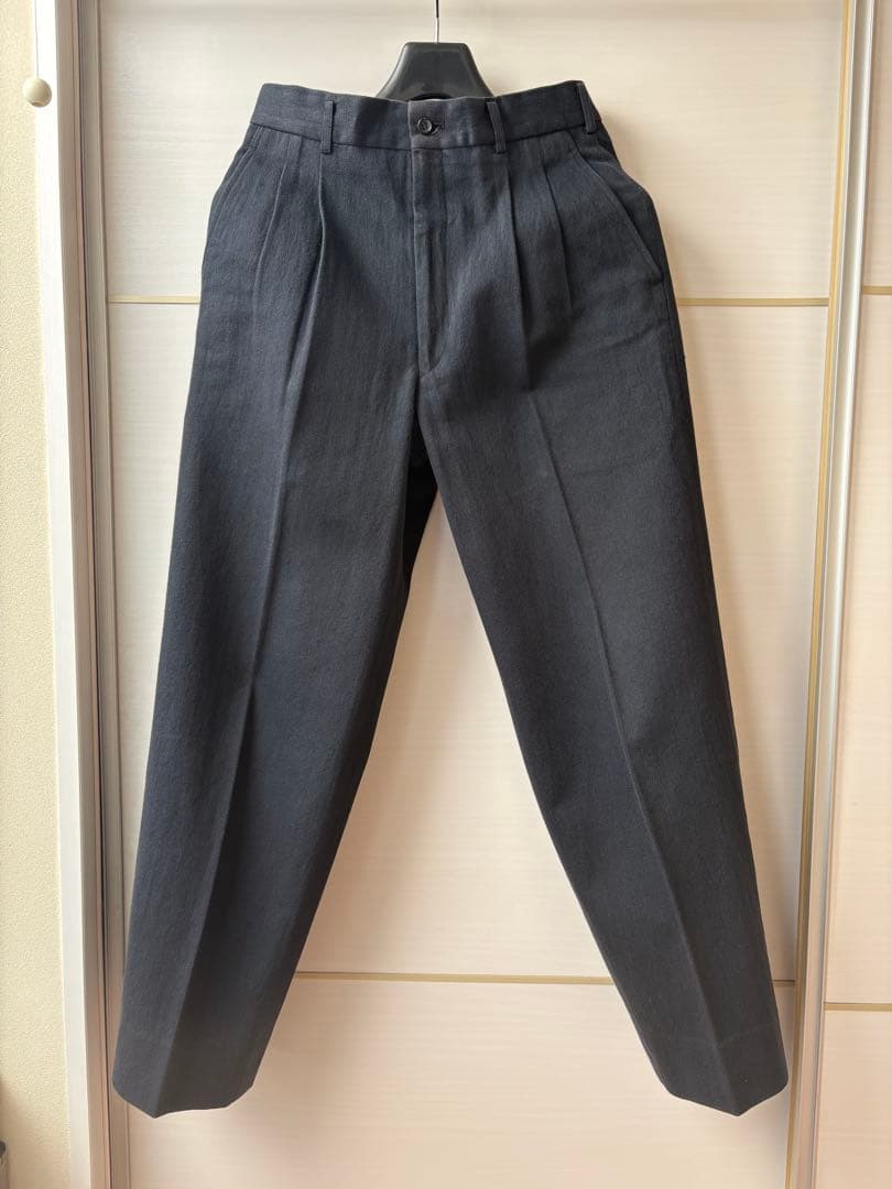 COMME des GARÇONS 綿100%ブラックビジネススーツセット