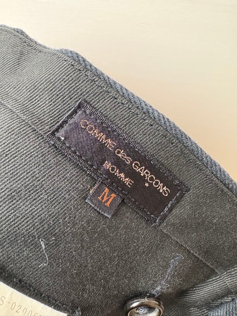 COMME des GARÇONS 綿100%ブラックビジネススーツセット