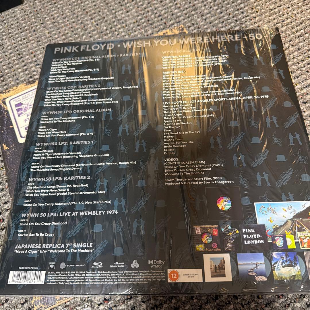 PINK FLOYD 炎 Wish You Were Here Deluxe