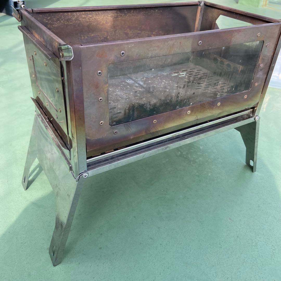 週末限値下げ‼️笑'ｓフォールディング薪ストーブ　焚き火の箱G-neoフルセット