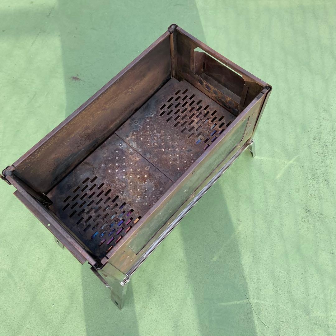 週末限値下げ‼️笑'ｓフォールディング薪ストーブ　焚き火の箱G-neoフルセット