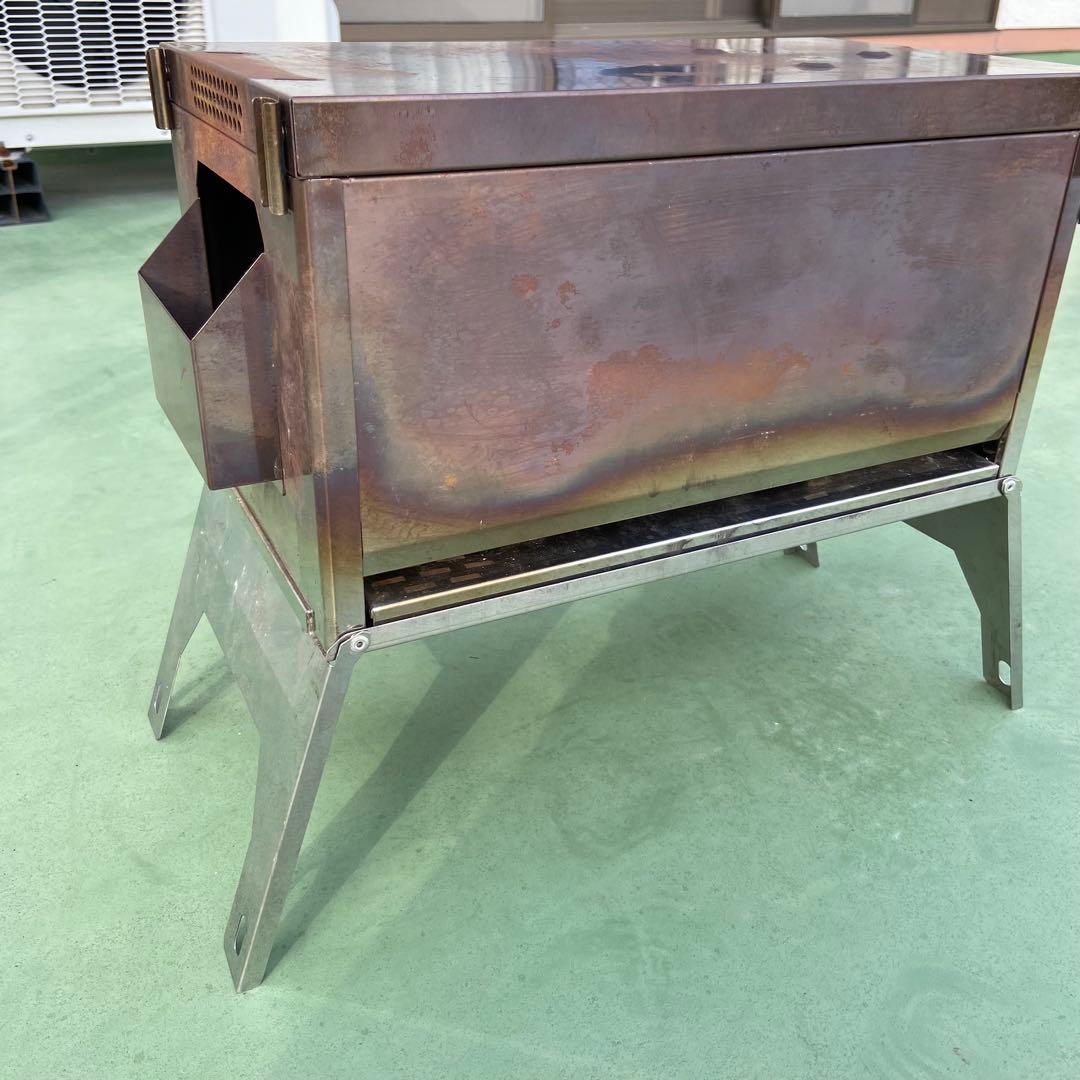 週末限値下げ‼️笑'ｓフォールディング薪ストーブ　焚き火の箱G-neoフルセット