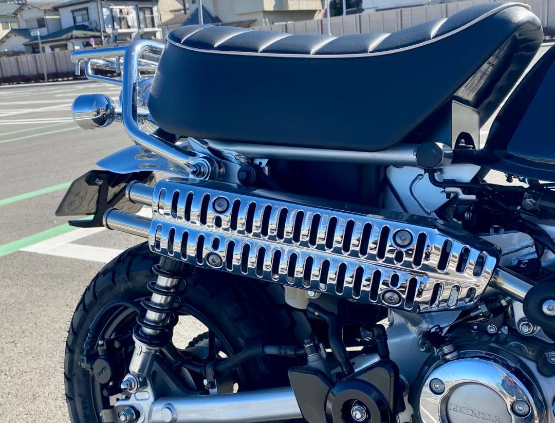 【極美品】スペシャルパーツ武川 スクランブラーマフラー 【モンキー125】