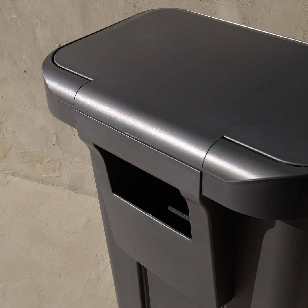 シンプルヒューマン ゴミ箱　グレー