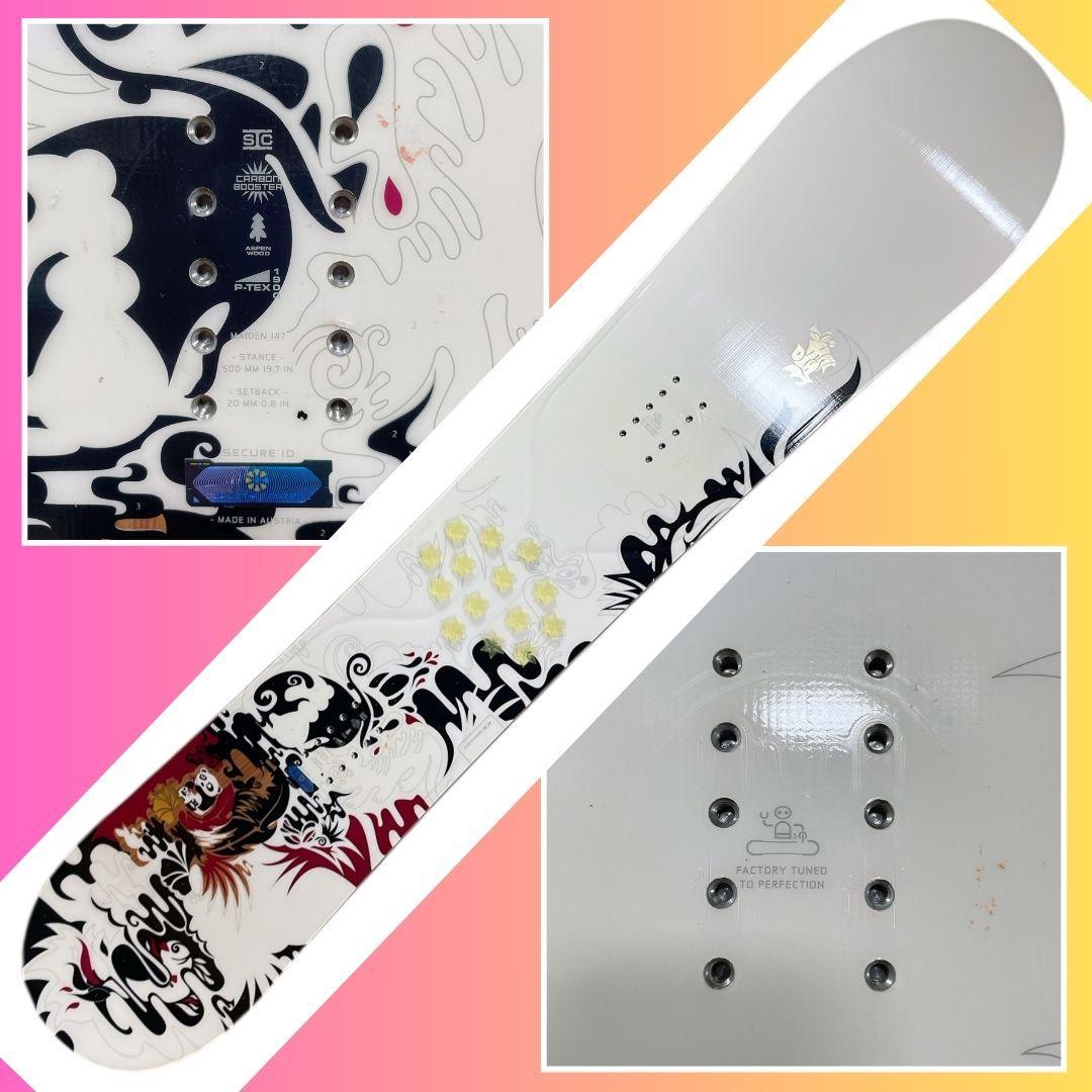 【美品♪】スノーボードセット「SALOMON×UNION」147 レディース