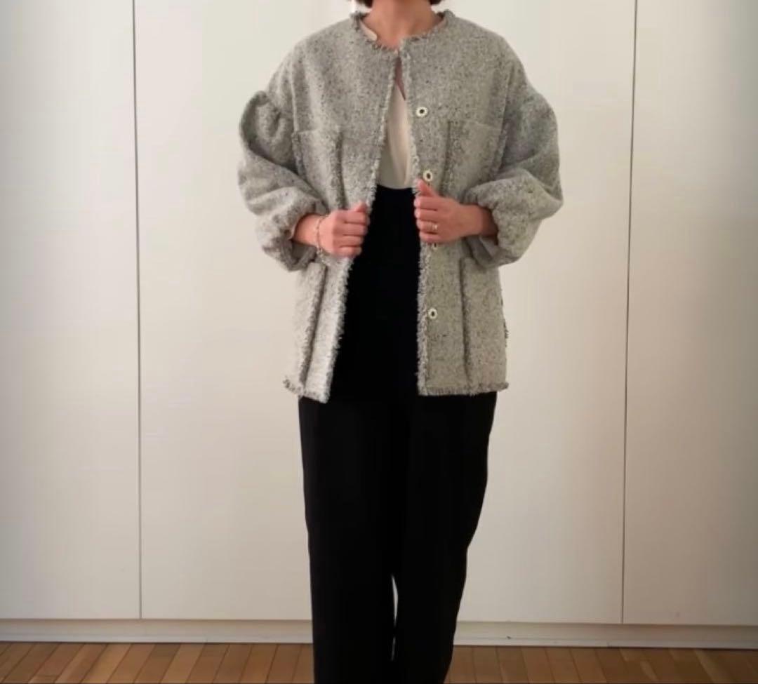 Greed International ツイード ジャケット コート