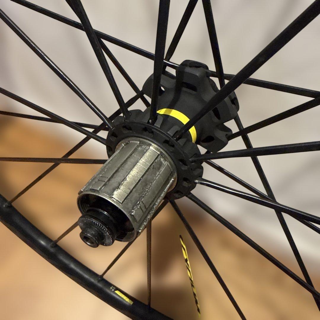 専用Mavic KSYRIUM PRO UST DISC シマノフリー