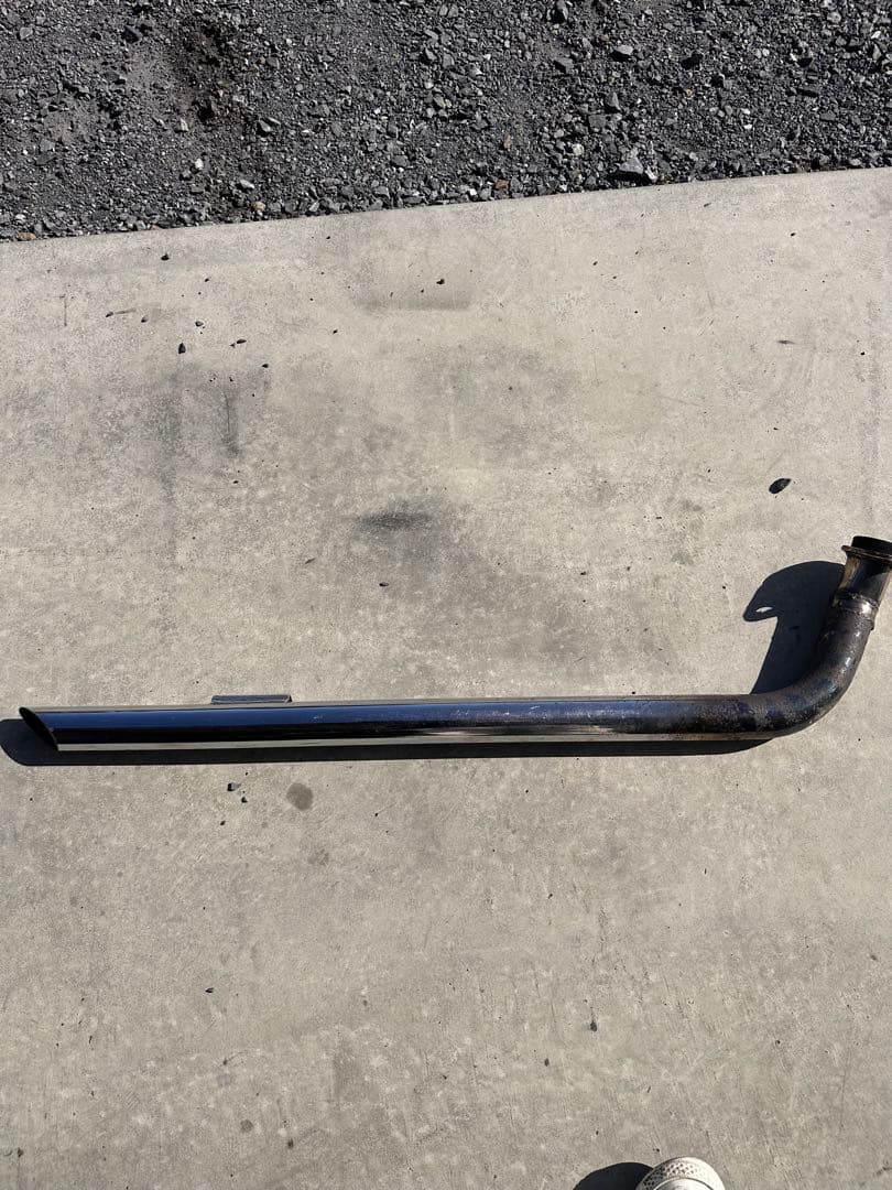 ショベルヘッド スラッシュカットマフラー