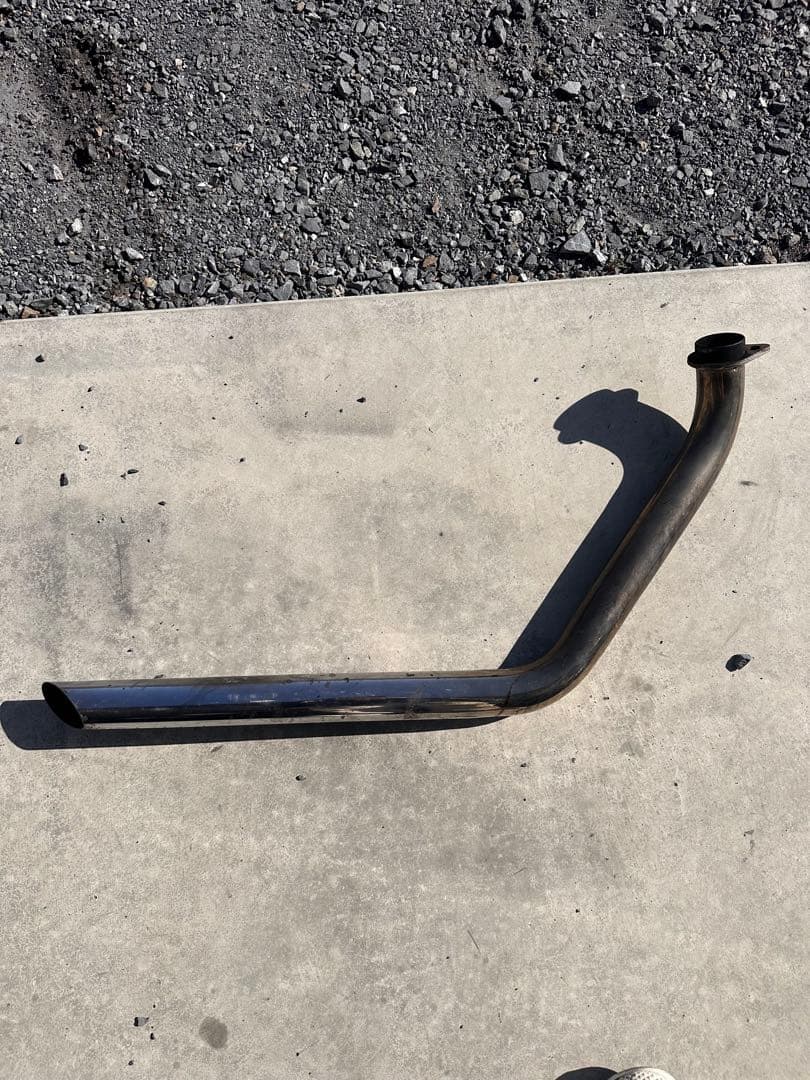 ショベルヘッド スラッシュカットマフラー