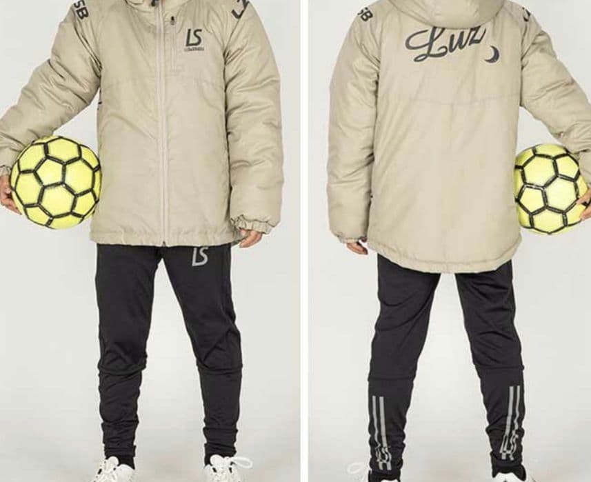 ルースイソンブラ　 ベンチコート　ベージュ　ダウン