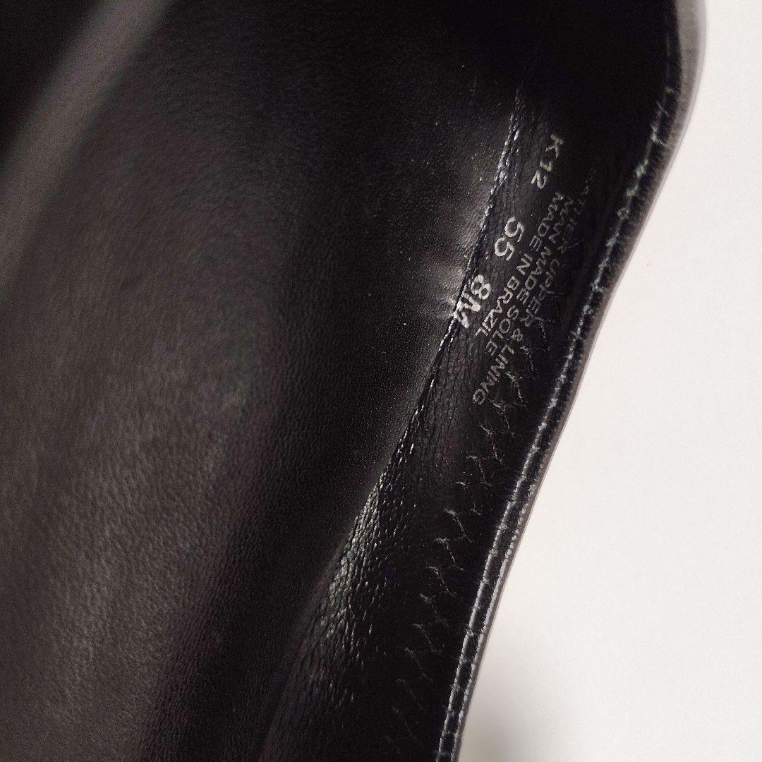 トリーバーチ １度履き 美品 黒 フラットシューズ バレエ24.5～25㎝