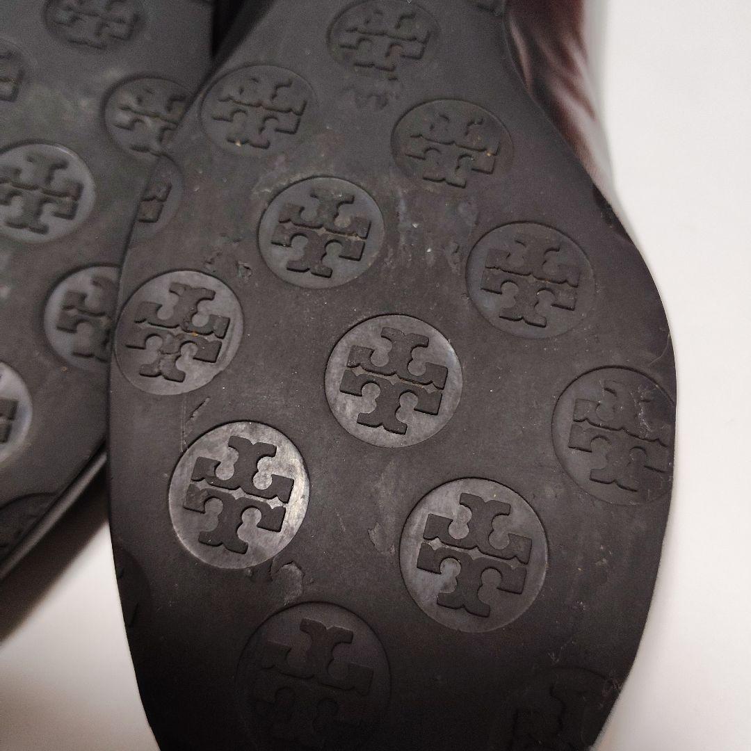 トリーバーチ １度履き 美品 黒 フラットシューズ バレエ24.5～25㎝