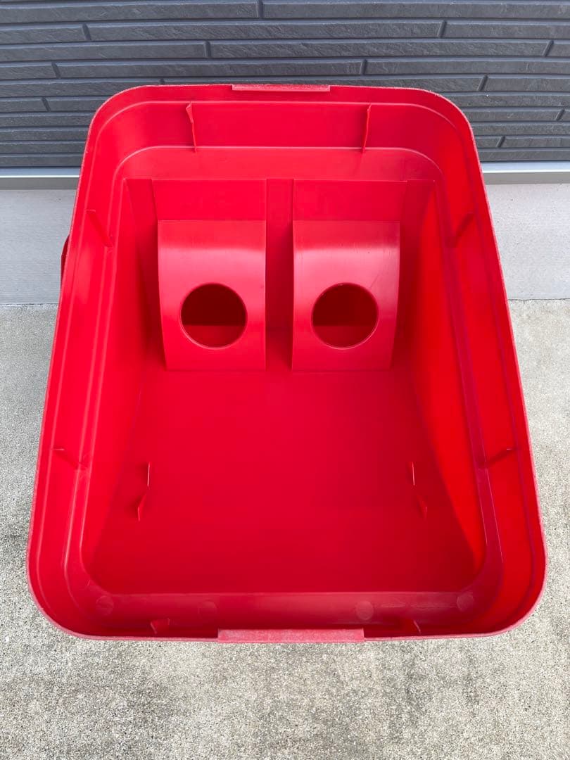 コカコーラ　缶瓶ペットボトル　ダストボックス　ダブルタイプ　ゴミ箱