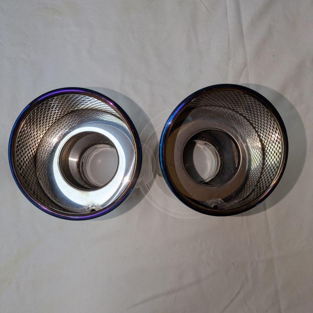 86/GR86/BRZ 対応 RIDERSHOUSE 大口径マフラーカッター2個