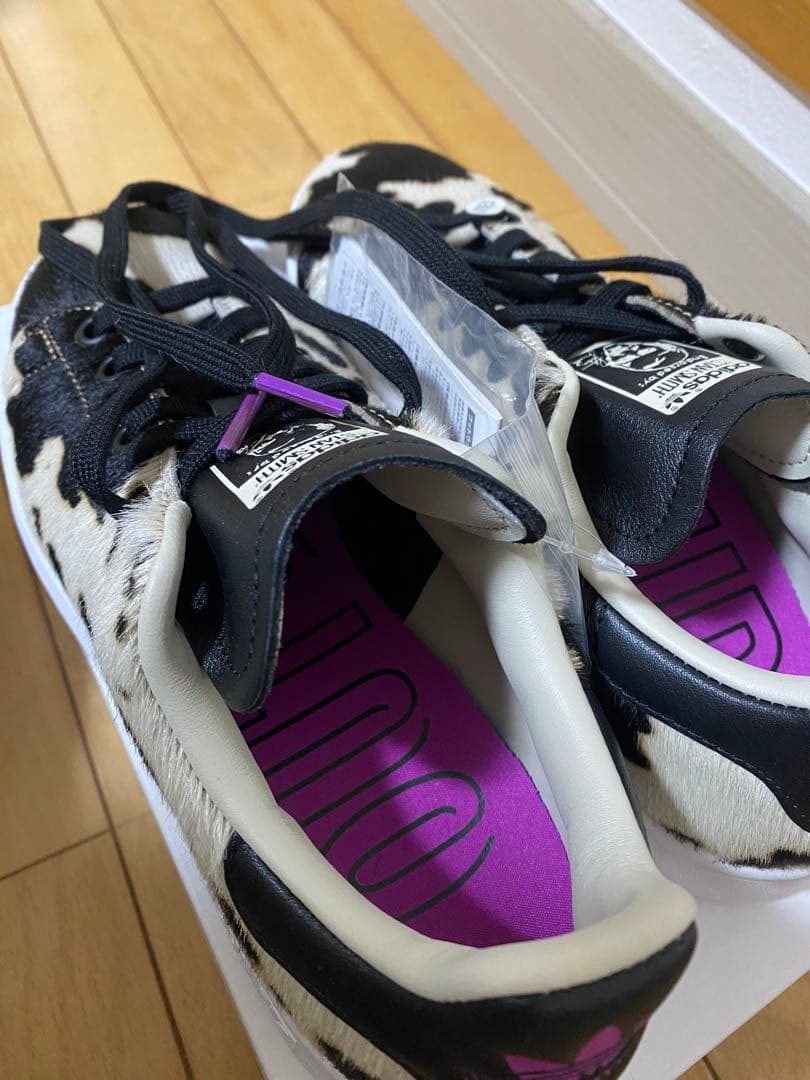 デッドストック！adidasスタンスミス FV3087ハラコ　新品タグ付箱付！